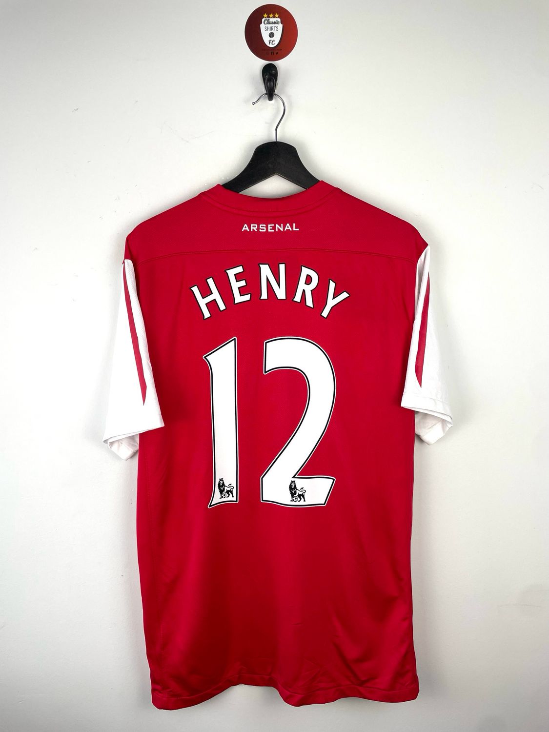 Arsenal 2011-12 Home Shirt #12 Henry 125th Anniversary