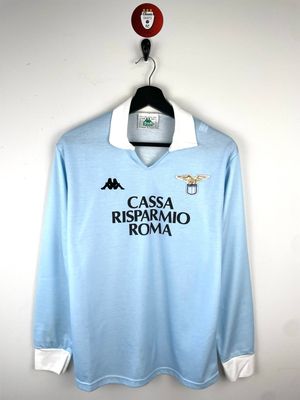 Lazio Roma 1987-88 Home Shirt LS