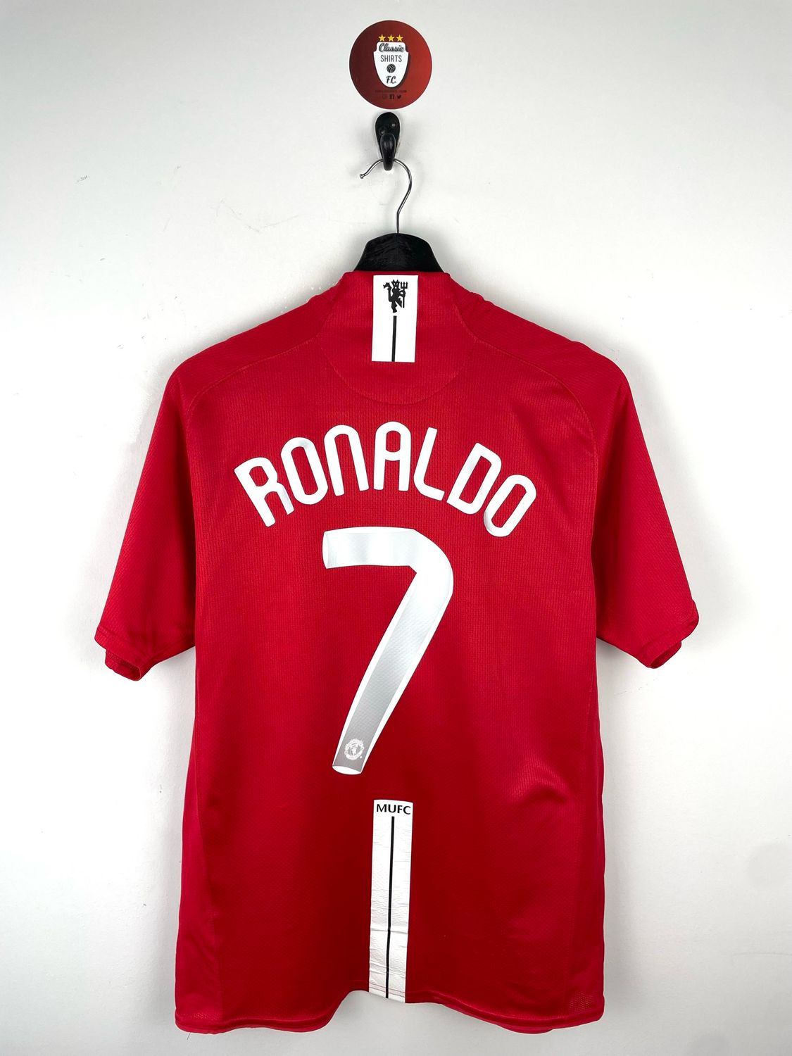 Manchester United 2007–08 Home Shirt Ronaldo #7