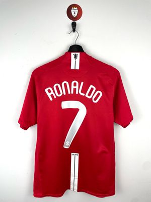 Manchester United 2007–08 Home Shirt Ronaldo #7