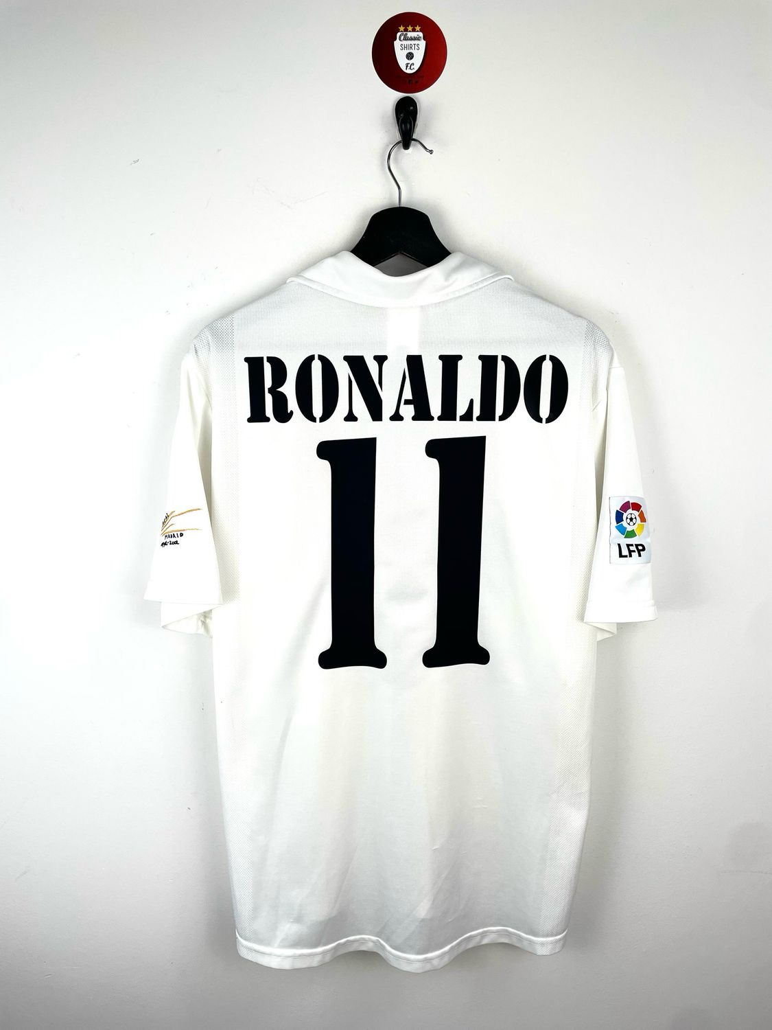 Real Madrid 2002–03 Centenary Home Shirt Ronaldo #11