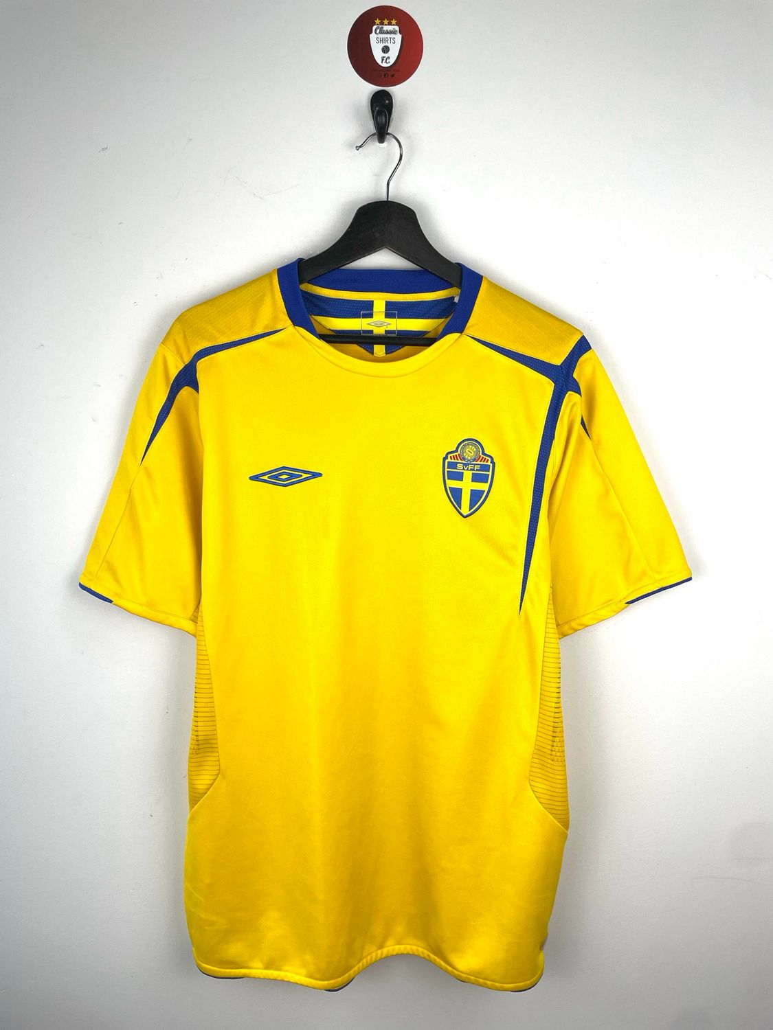 Sweden 2005-06 Home Shirt