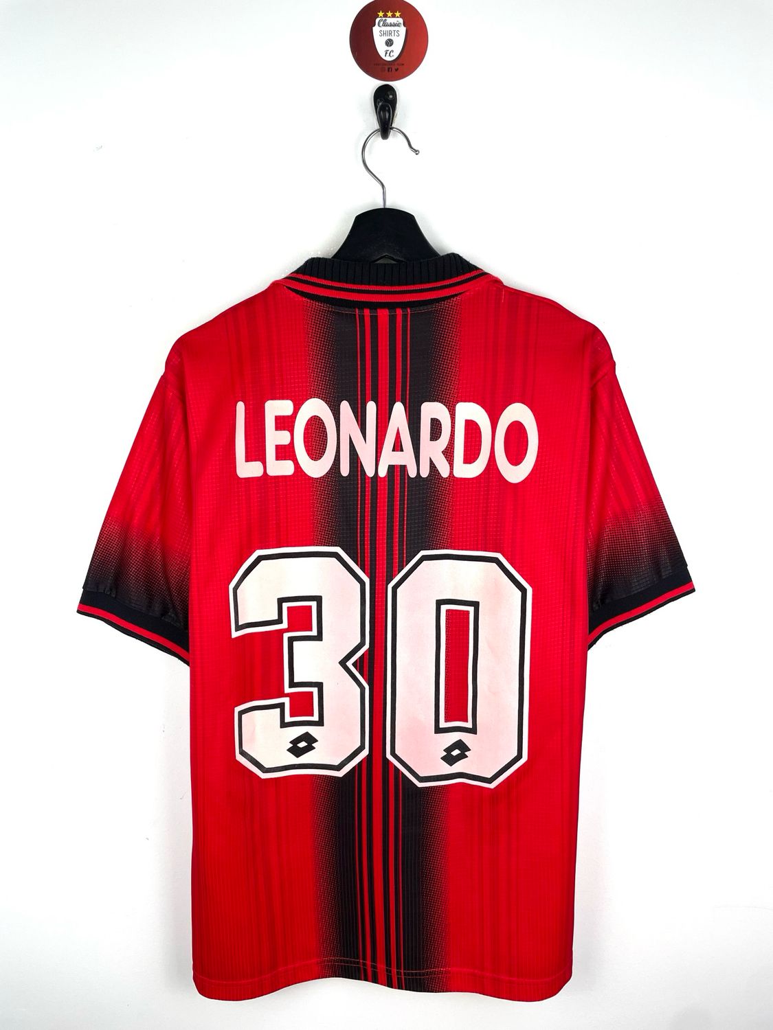 AC Milan 1997-98 Fourth Shirt #30 Leonardo