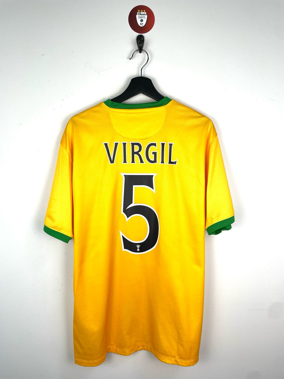 Celtic 2013-14 Away Shirt #5 Virgil