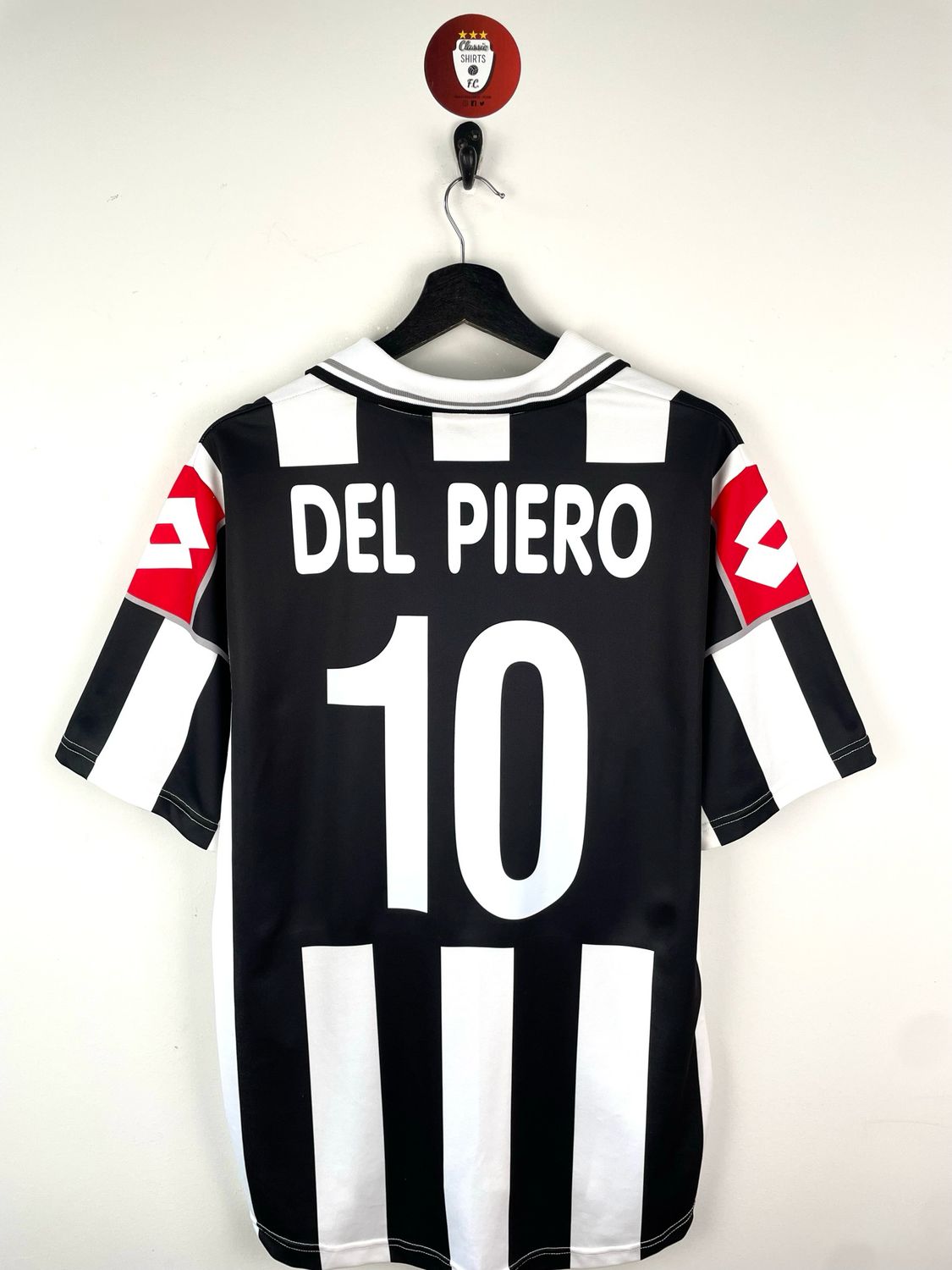 Juventus 2000-01 Home Shirt #10 Del Piero