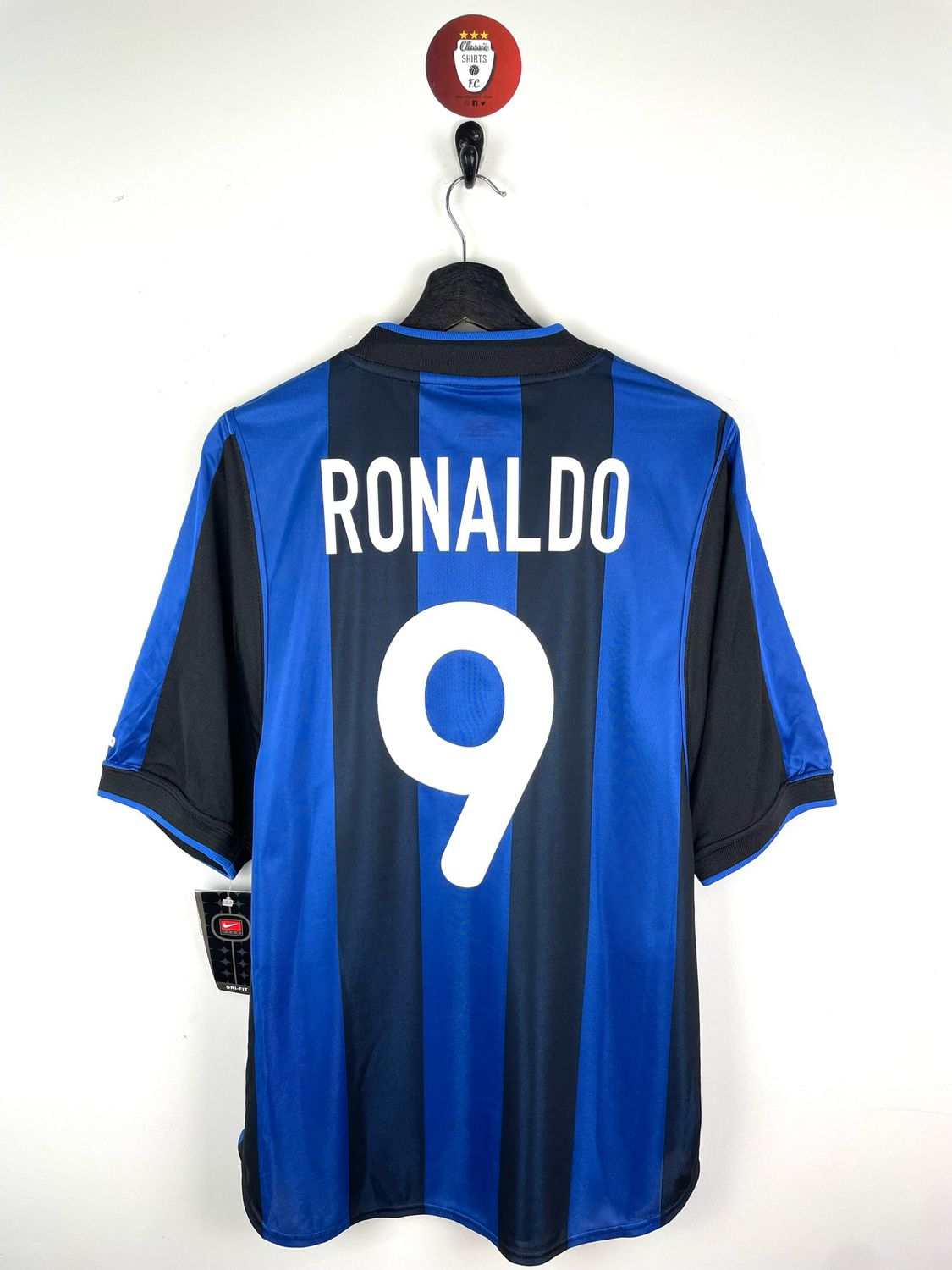 Inter Milan 2000-01 Home Shirt Ronaldo #9 BNWT