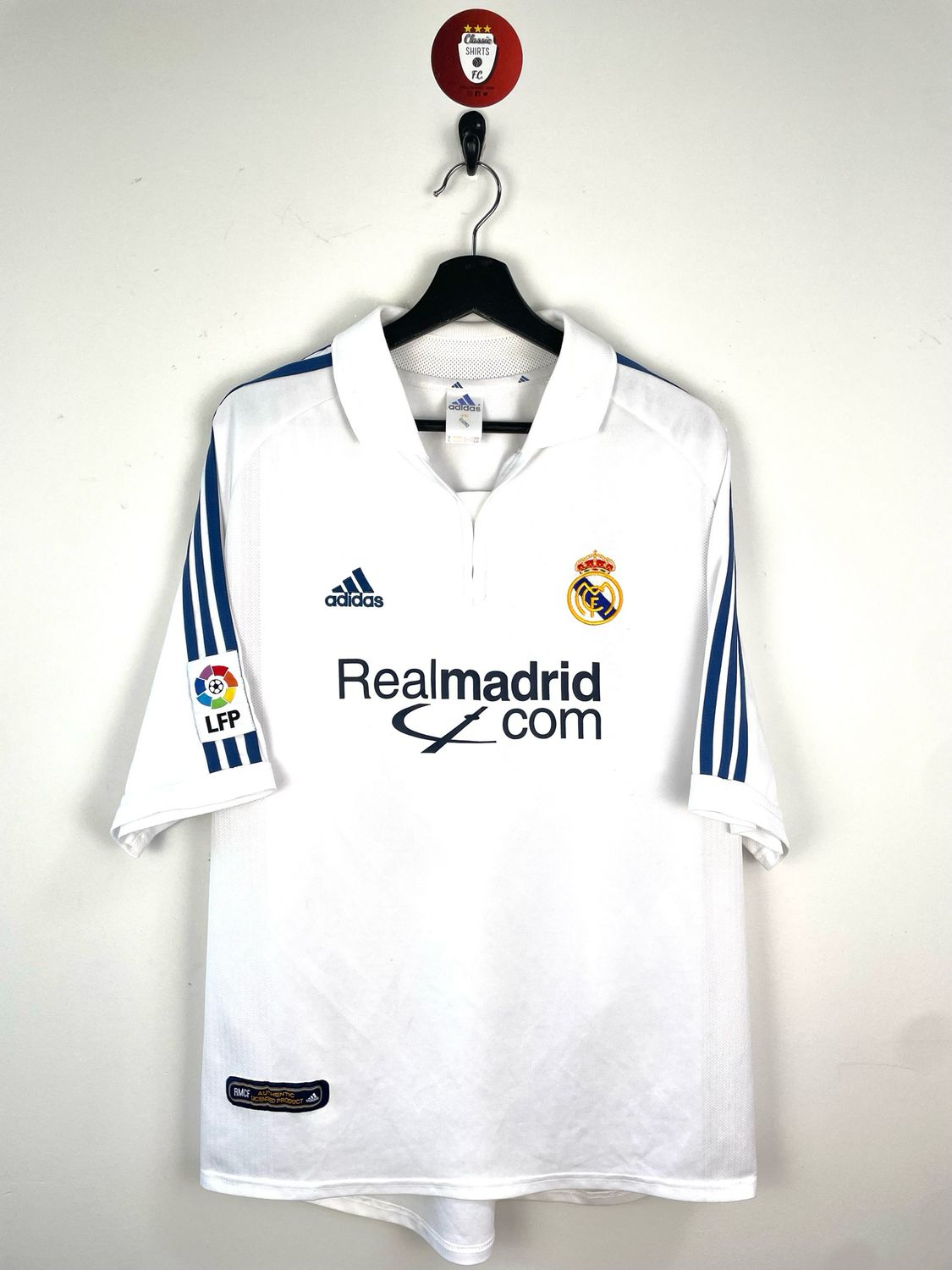 Real Madrid 2001-02 home shirt