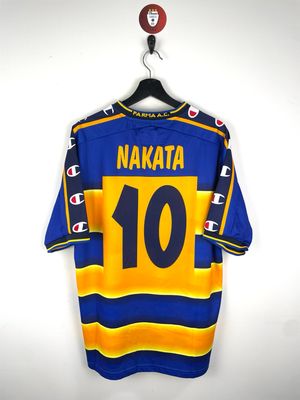 Parma 2001-02 Home Shirt Nakata #10