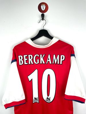 Arsenal 1998-99 Home Shirt Bergkamp #10