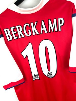 Arsenal 1998-99 Home Shirt Bergkamp #10