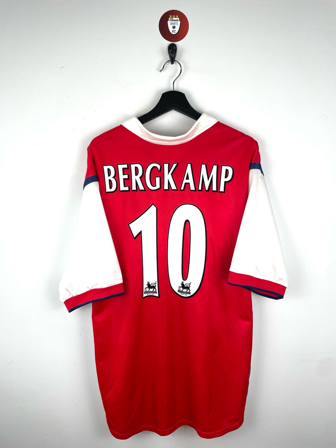 Arsenal 1998-99 Home Shirt Bergkamp #10