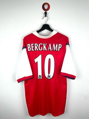 Arsenal 1998-99 Home Shirt Bergkamp #10