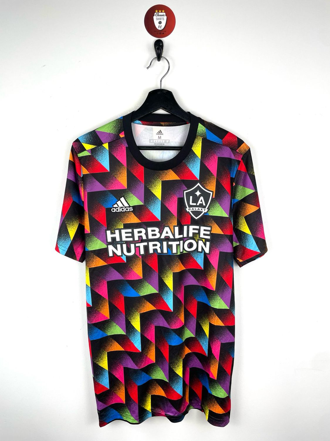 LA Galaxy 2022 MLS Pride Pre-Match Shirt