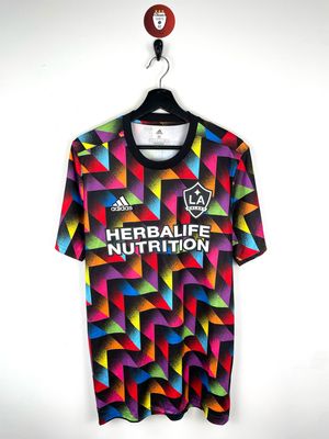 LA Galaxy 2022 MLS Pride Pre-Match Shirt