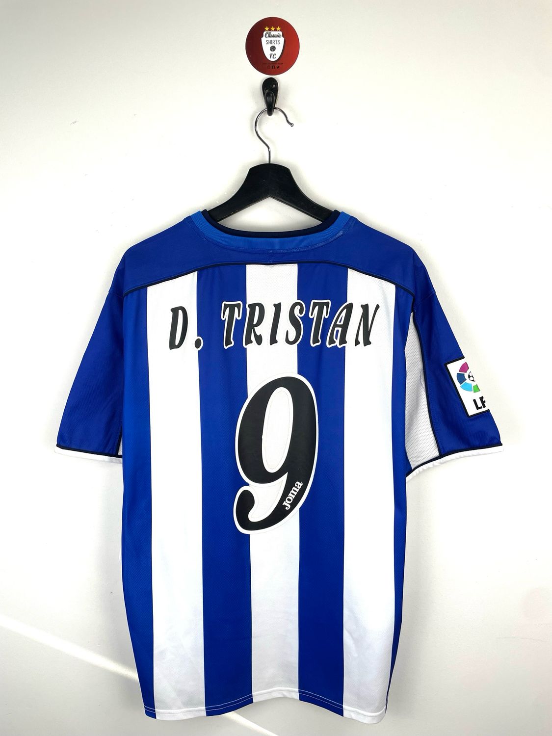 Deportivo La Coruña 2002-03 Home Shirt #9 Tristan
