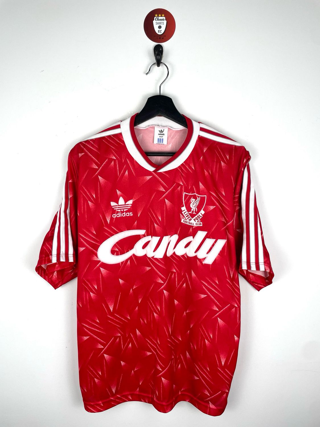 Liverpool 1989-91 home shirt