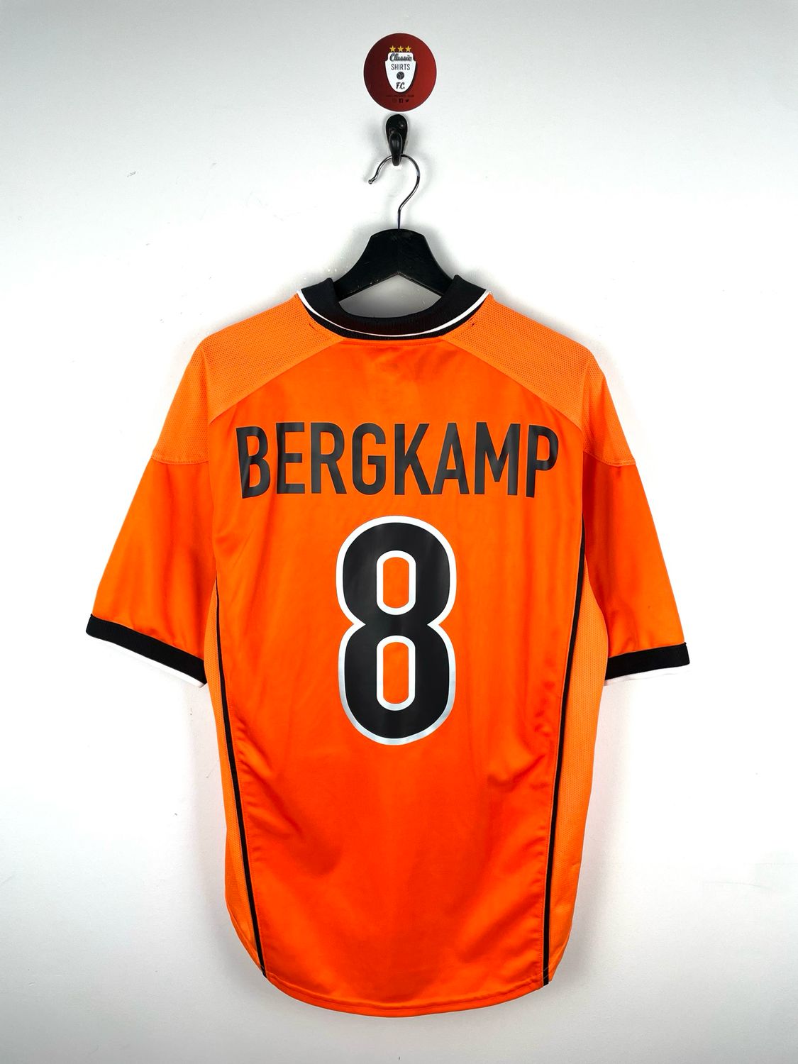 Holland Bergkamp 1998-00 home shirt