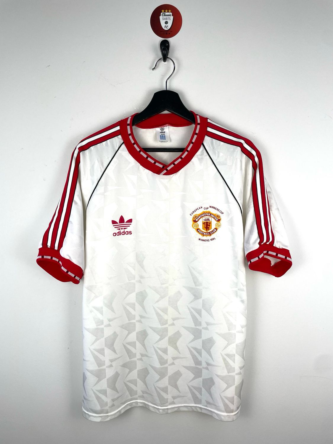Manchester United 1991 European Cup Winners Cup Shirt