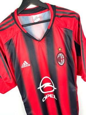 AC Milan 2004–05 Adidas Home Shirt | Rui Costa #10