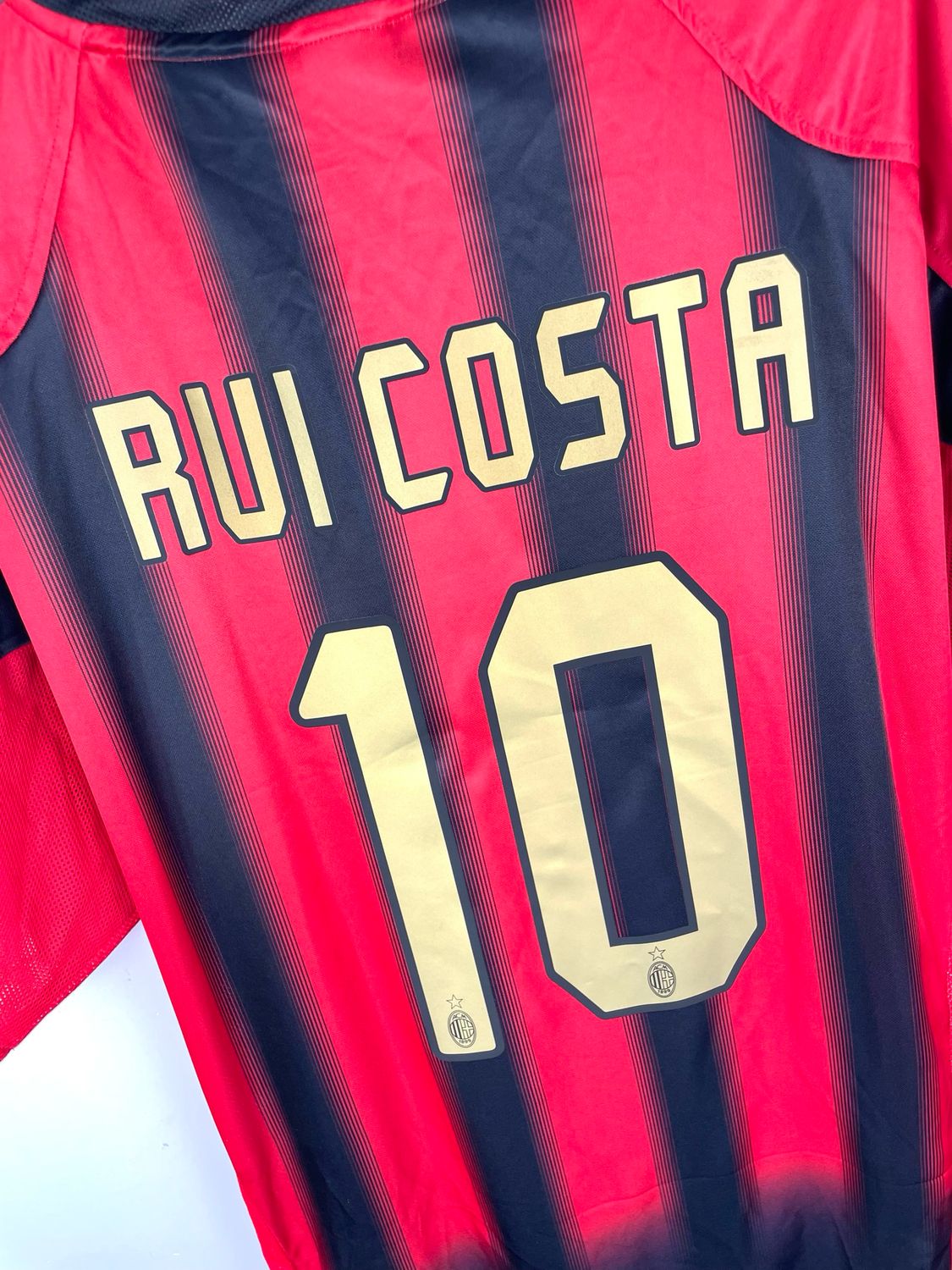 AC Milan 2004–05 Adidas Home Shirt | Rui Costa #10