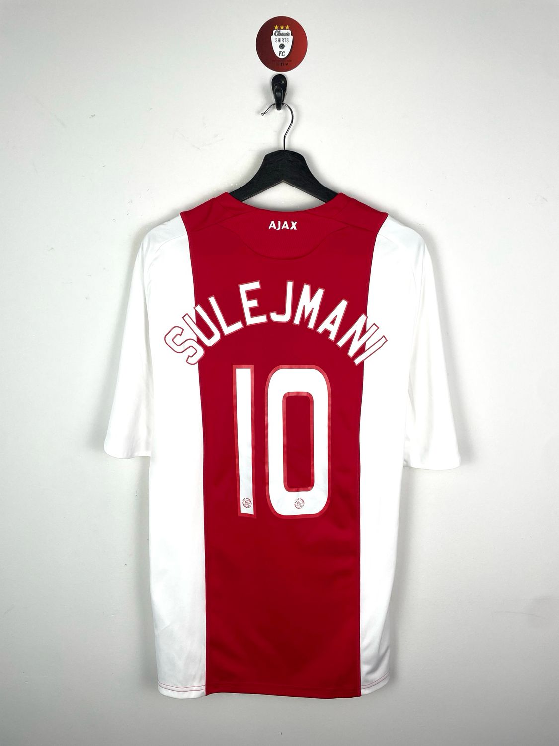 Ajax 2008-09 Home Shirt Sulejmani #10