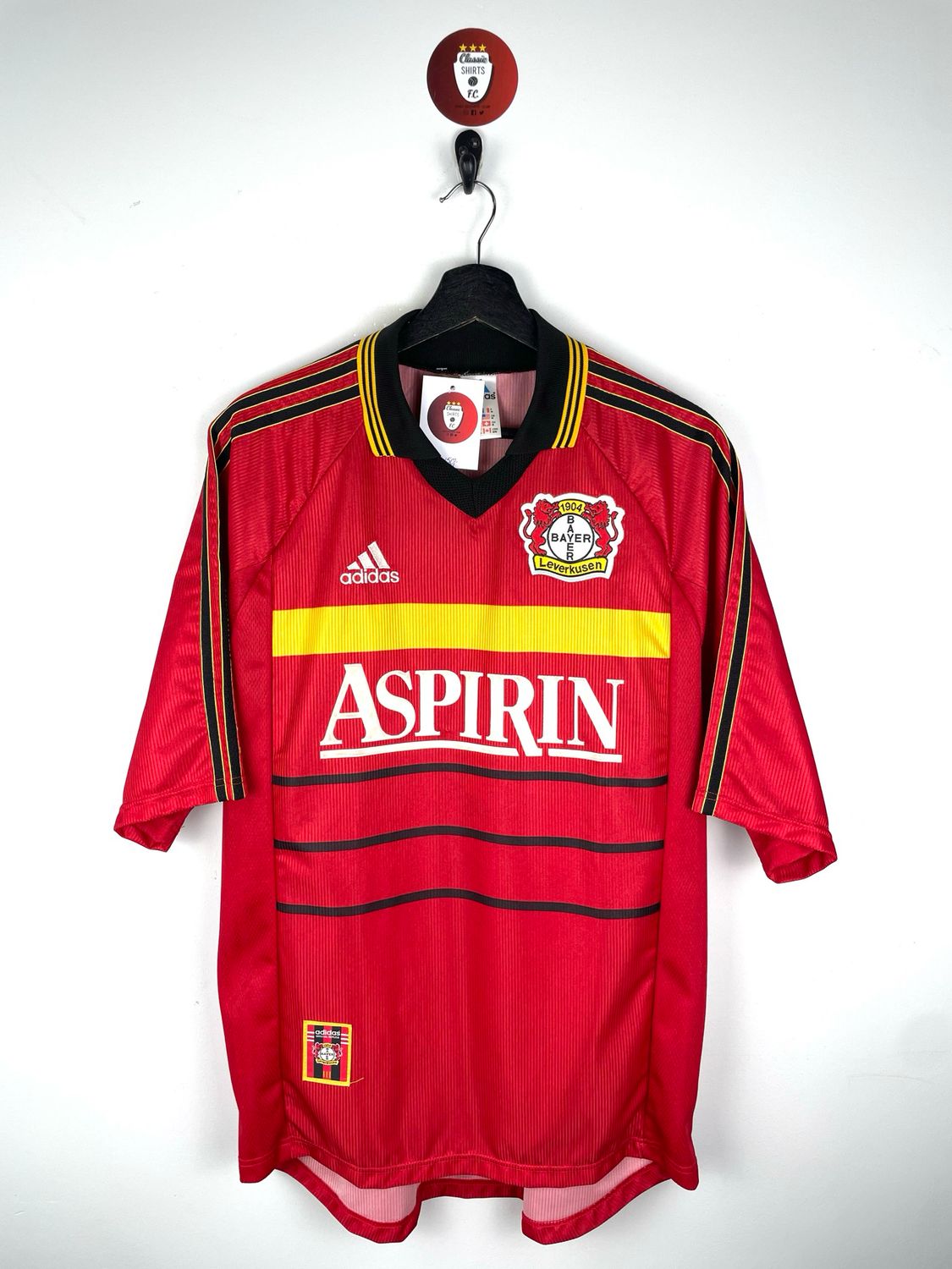 Bayer Leverkusen 1998-99 Home Shirt