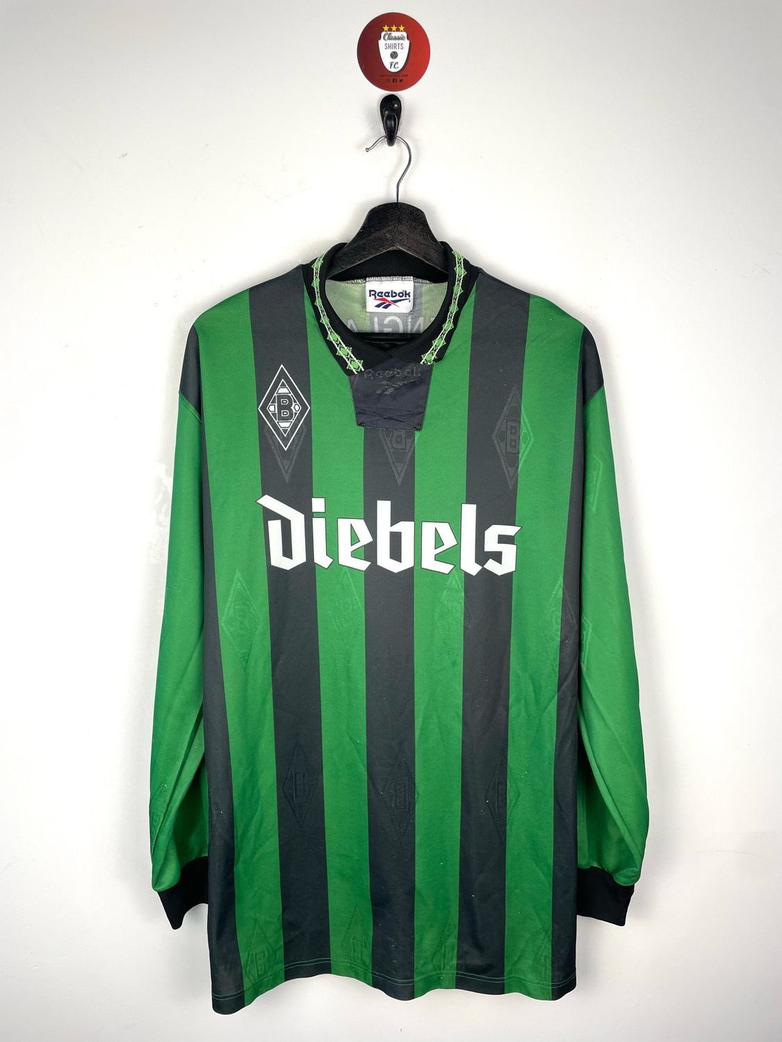 Borussia Monchengladbach 1995-96 Away Shirt Longsleeves