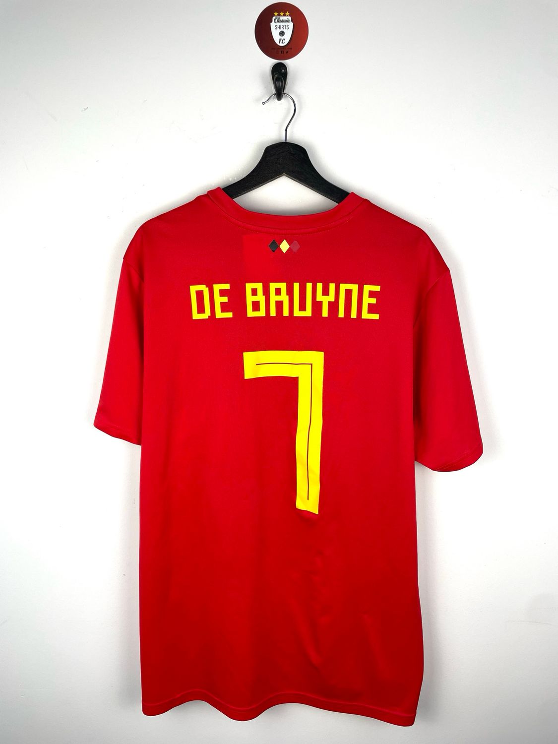 Belgium 2018-19 Home Shirt De Bruyne #7