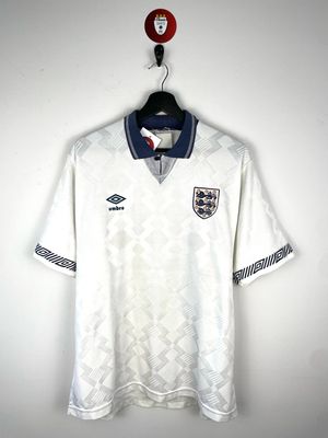 England 1990-92 home shirt