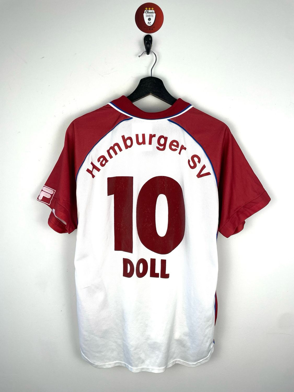 Hamburg SV 1999-00 Home Shirt Doll #10
