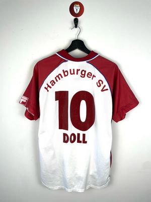 Hamburg SV 1999-00 Home Shirt Doll #10 Hamburg SV 1999-00 Home Shirt Doll #10