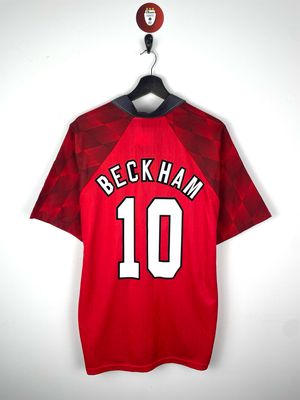 Manchester United 1996-97 home shirt Beckham #10
