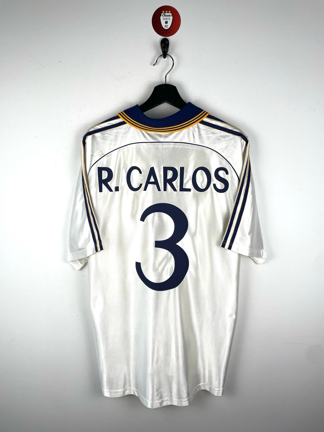 Real Madrid 1998-00 Home shirt R. Carlos #3