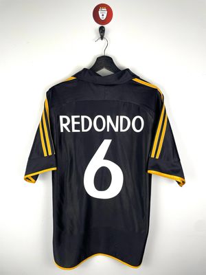 Real Madrid 1999-01 away shirt Redondo #6 Real Madrid 1999-01 away shirt Redondo #6