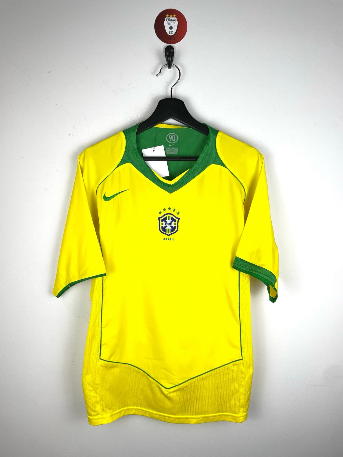 Brazil 2004-06 Home Shirt