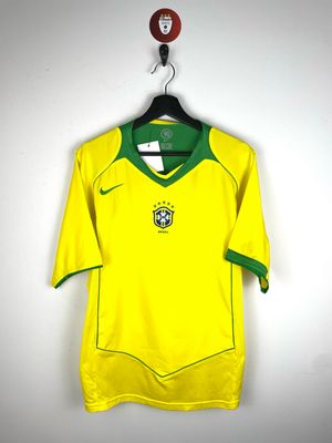 Brazil 2004-06 Home Shirt