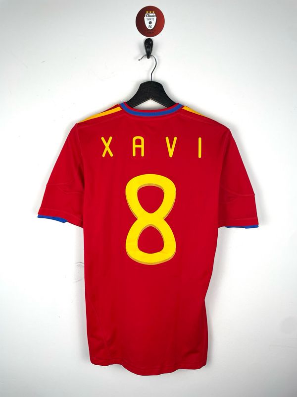 Spain 2010 Home Shirt Xavi #8