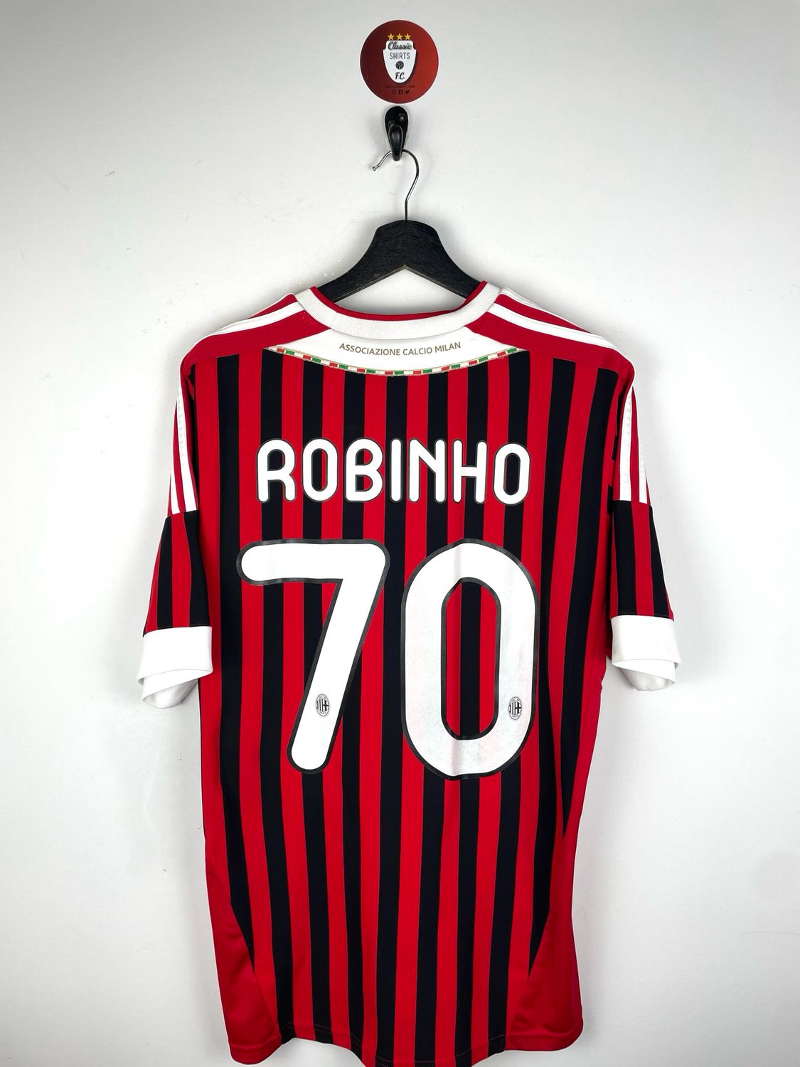 AC Milan 2011-12 Home Shirt Robinho #70