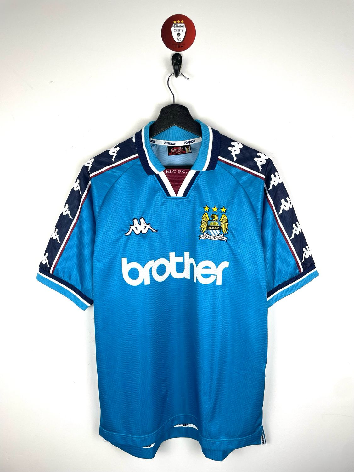 Manchester City 1997-99 Home Shirt