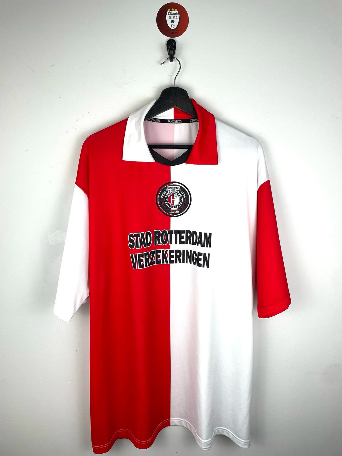 Feyenoord 2001–02 UEFA Cup Winners Special Edition Home Shirt