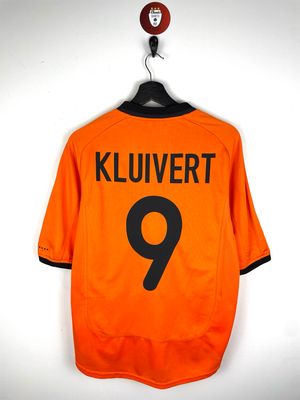 Holland 2000-02 home shirt Kluivert #9