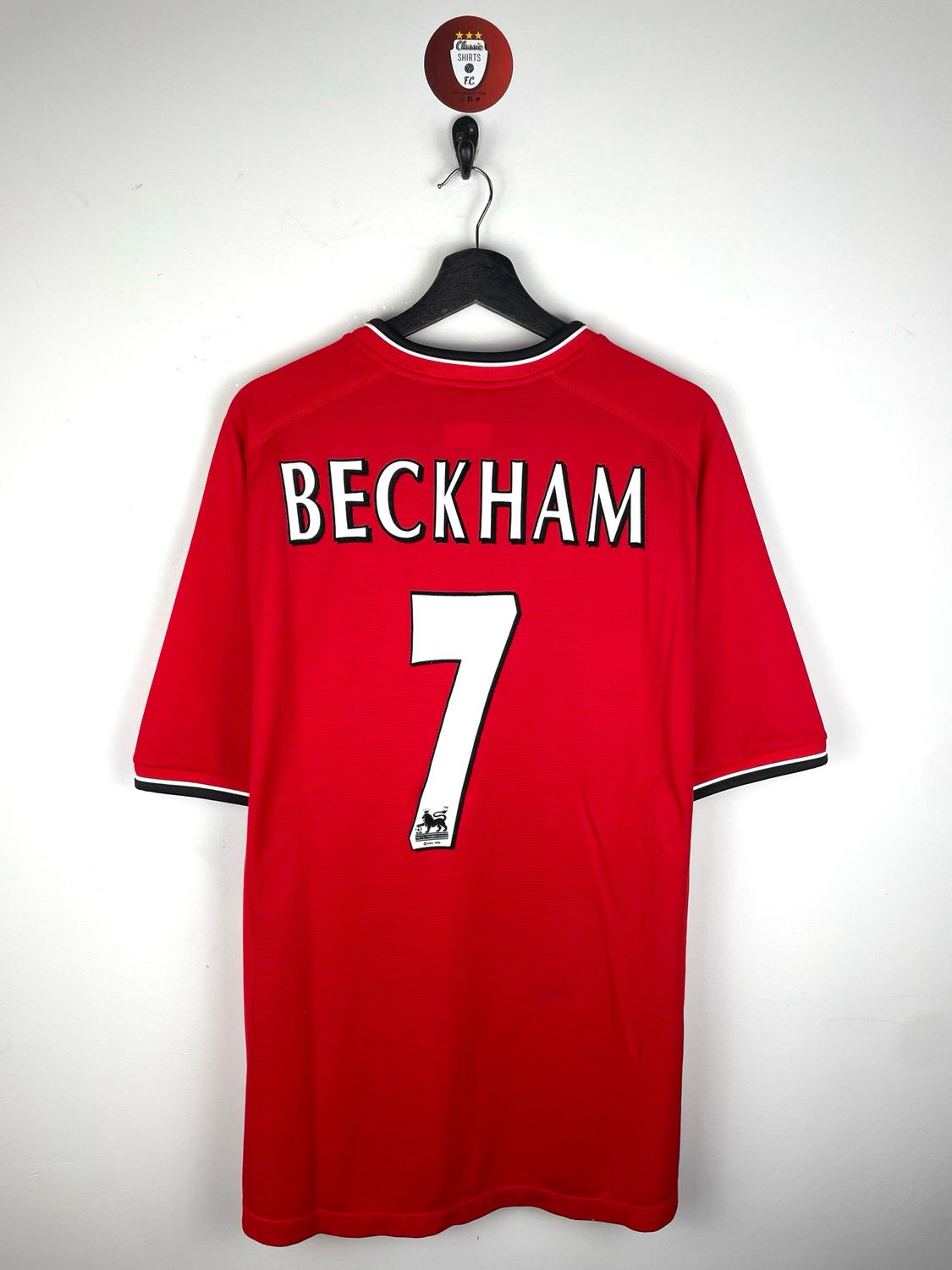 Manchester United 2000-02 Home Shirt Beckham #7