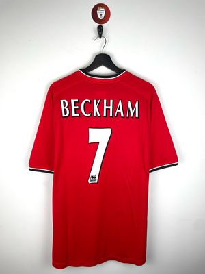 Manchester United 2000-02 Home Shirt Beckham #7