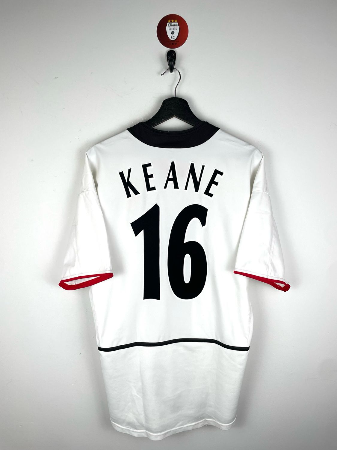 Manchester United 2002-03 Away Shirt Keane #16