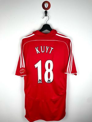 Liverpool 2006-08 Home Shirt Kuyt #18