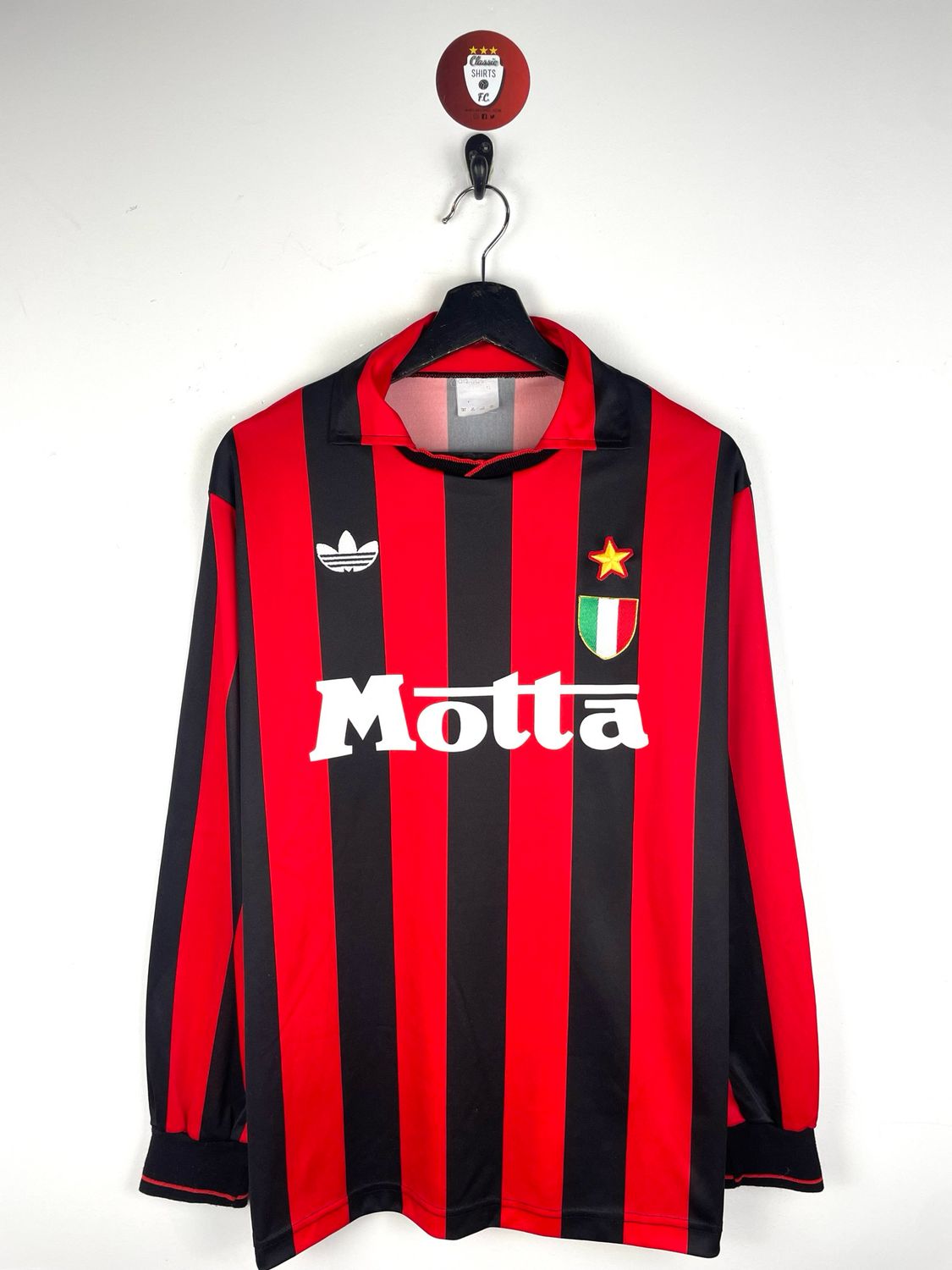 AC Milan 1992-93 Home Shirt Longsleeves