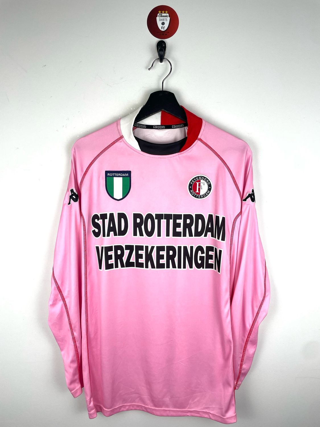 Feyenoord 2002-03 Pink Goalkeeper shirt
