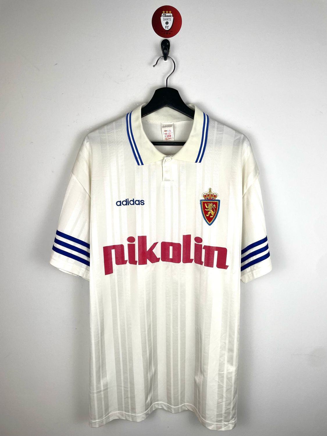 Real Zaragoza 1995-97 Home Shirt