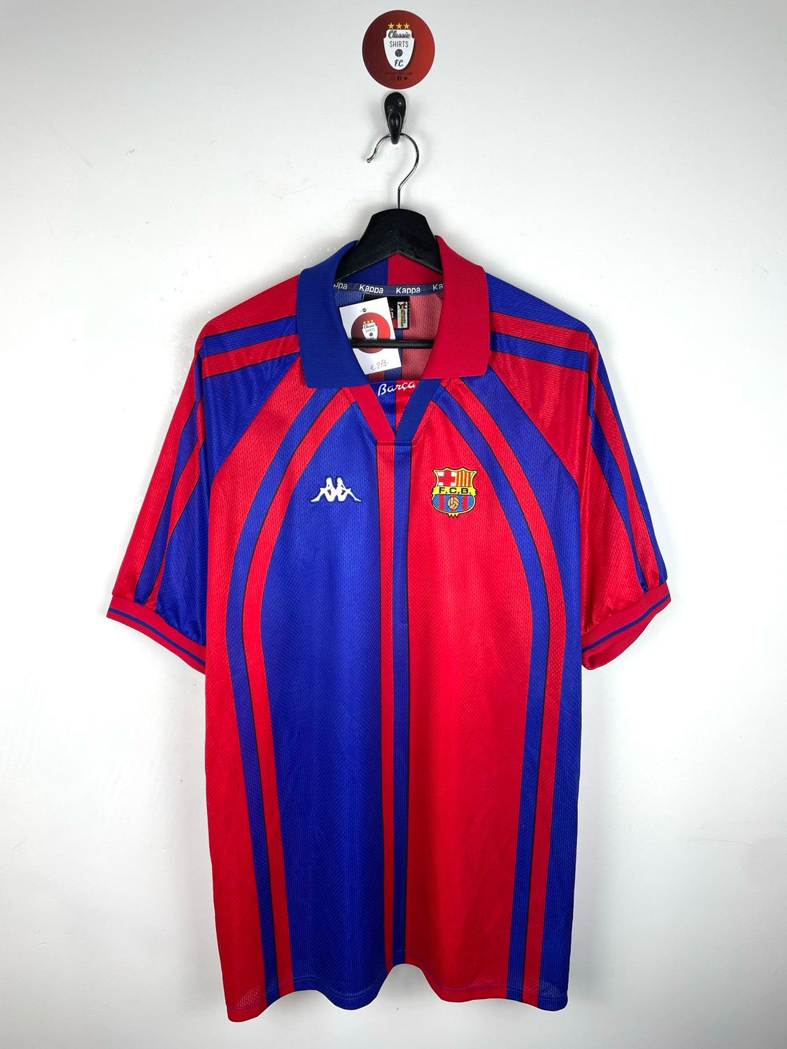 Barcelona 1997-98 European Home Shirt