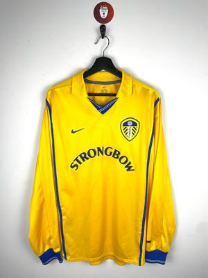 Leeds United 2000-02 Away Shirt Longsleeves